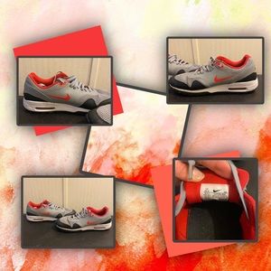 Men’s 10.5 Nike air athletic shoes. In great condition. Barely worn.